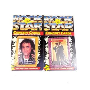 1985 Rock Star Concert Cards Unopened Pack x 2  1st Series Quiet Riot Daryl Hill